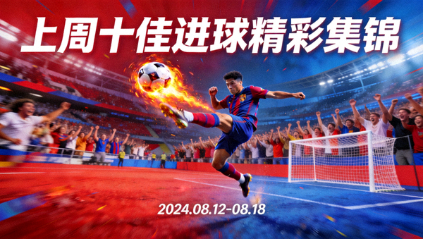 上周十佳进球精彩集锦封面图